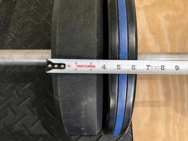 Difference in Bumper Plate Width