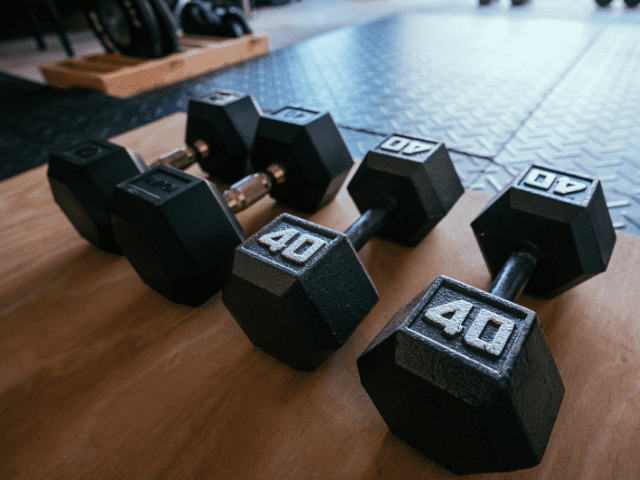 Rubber Dumbbells and Iron Dumbbells
